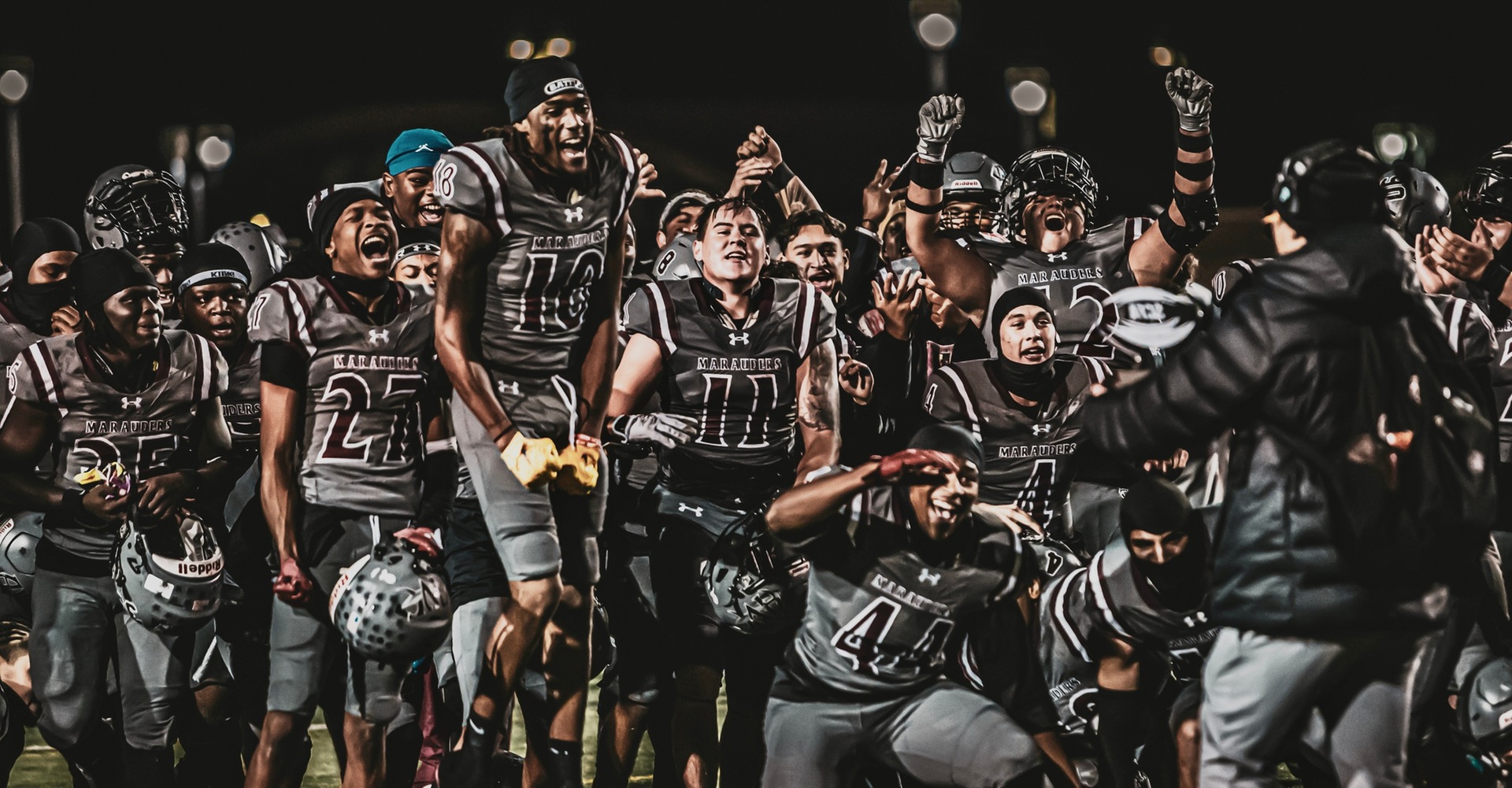 Marauder Football Finishes Historic Season with Bowl Win