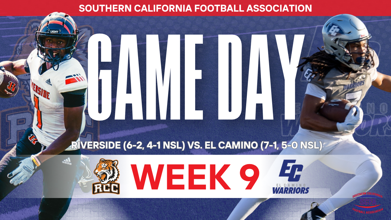 Riverside, El Camino Battle for National Southern Lead; Follow Week 9 Matchups Live